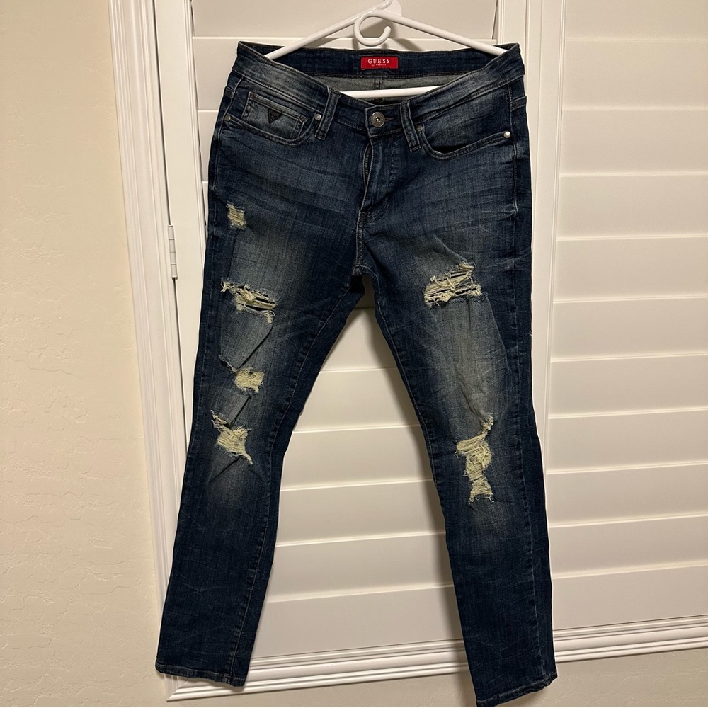 Guess Skinny Jeans (31w)- USED